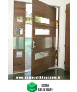 pivot çelik kapı