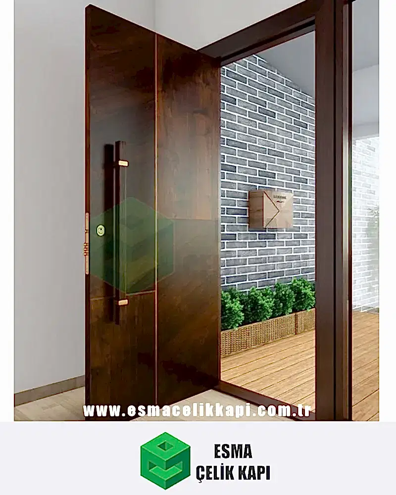 pivot çelik kapı