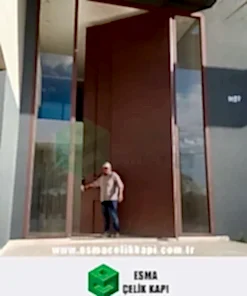pivot çelik kapı
