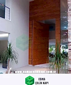 pivot çelik kapı