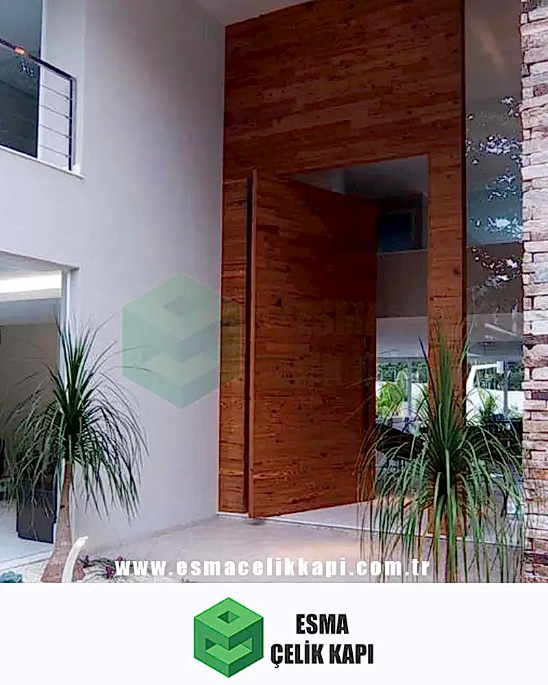 pivot çelik kapı