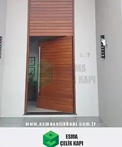 pivot çelik kapı