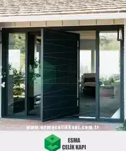 pivot çelik kapı