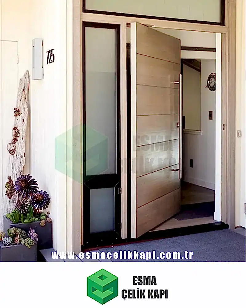 pivot çelik kapı