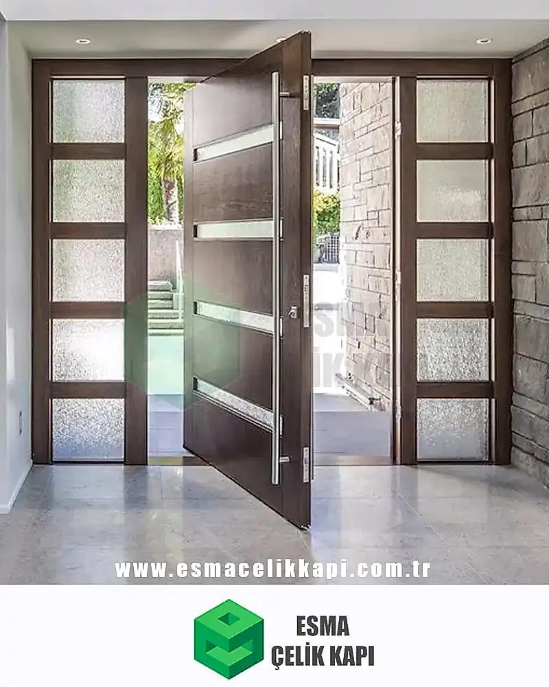 pivot çelik kapı