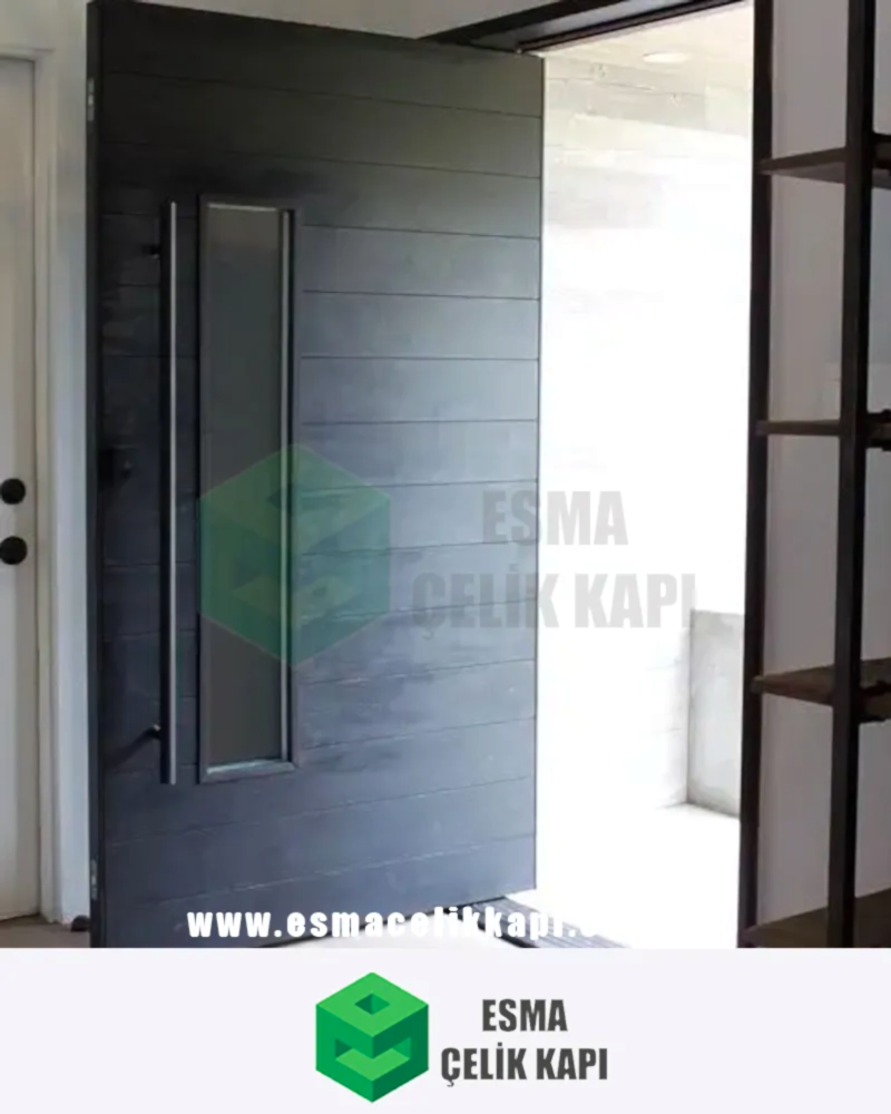 pivot çelik kapı