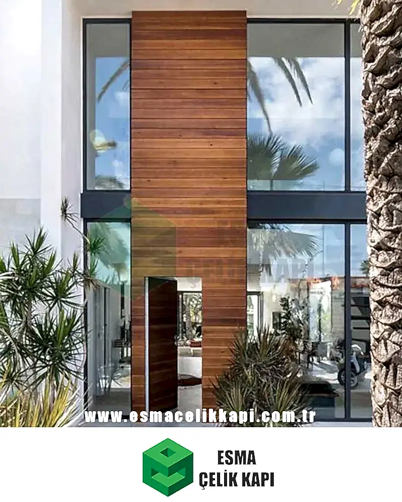 pivot çelik kapı