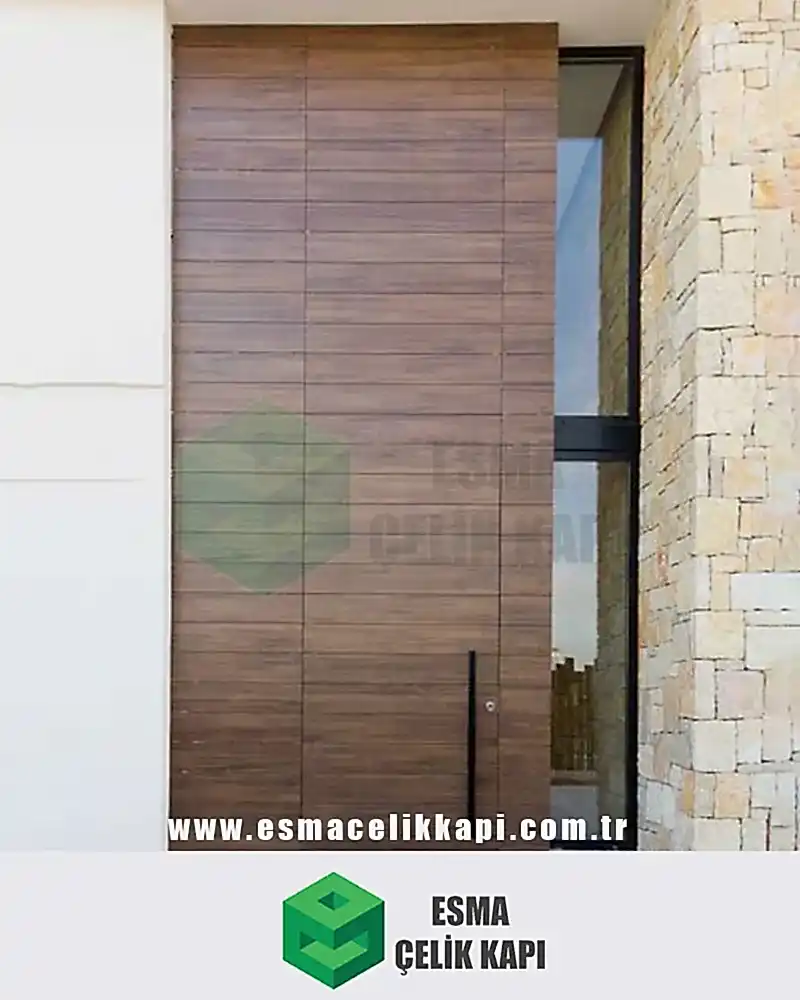 pivot çelik kapı
