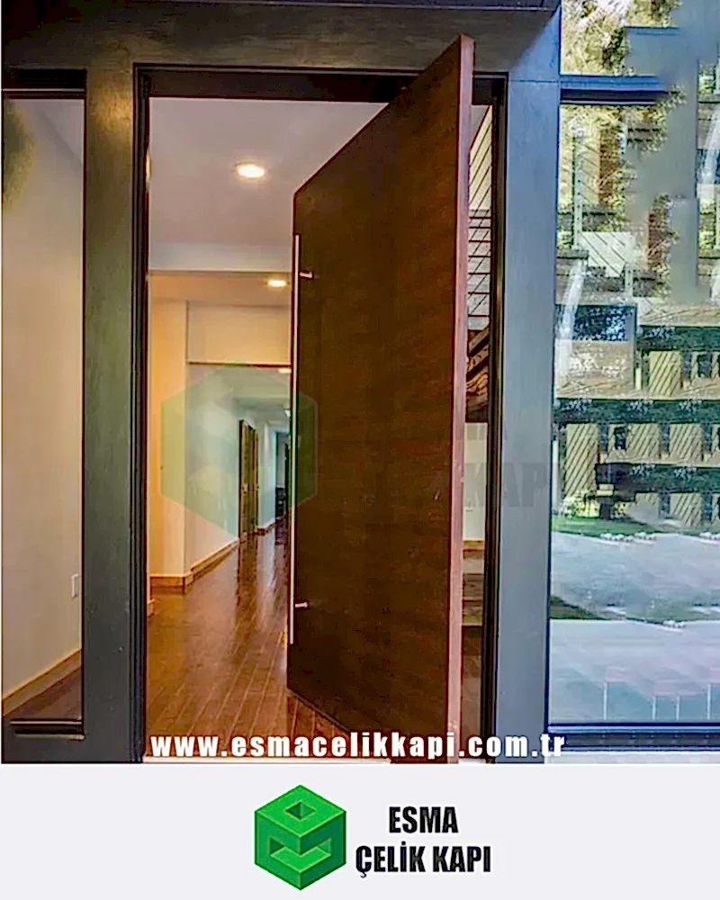pivot çelik kapı