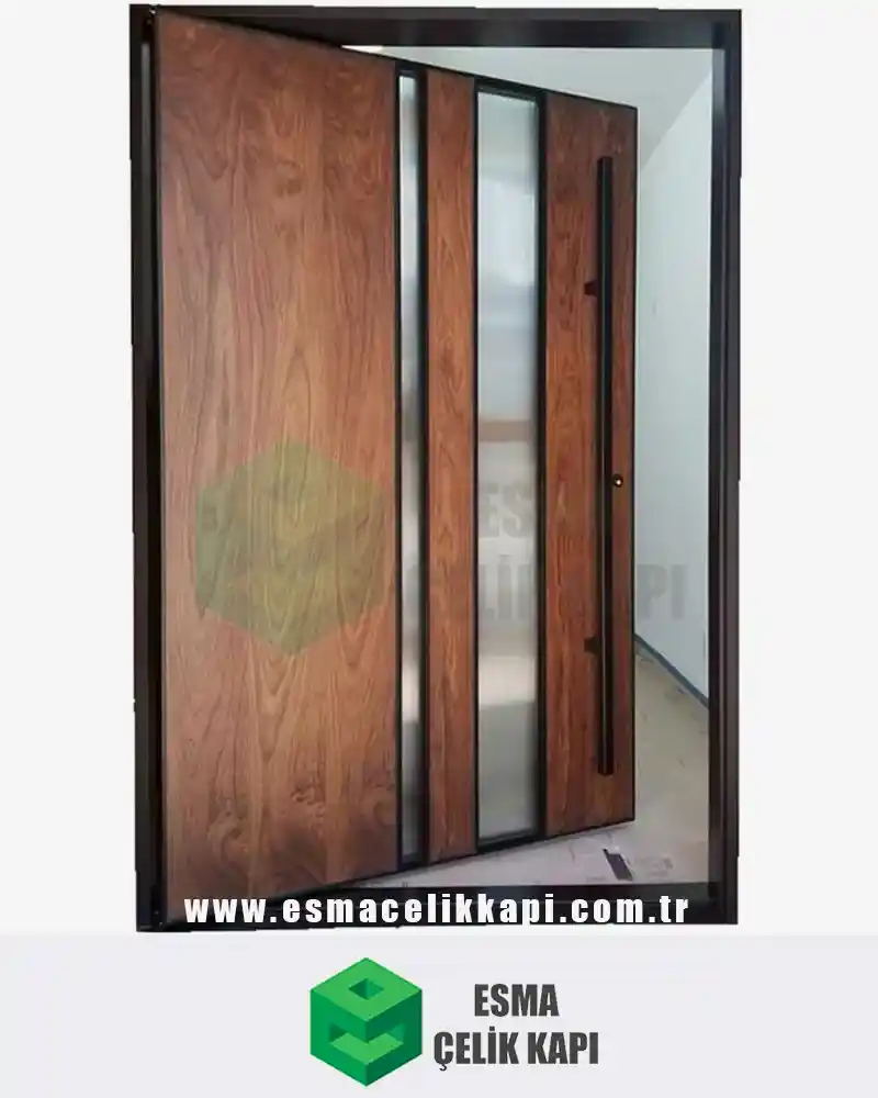 pivot çelik kapı