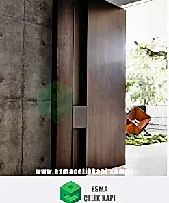pivot çelik kapı