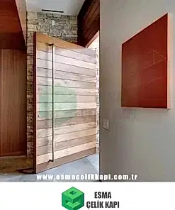 pivot çelik kapı