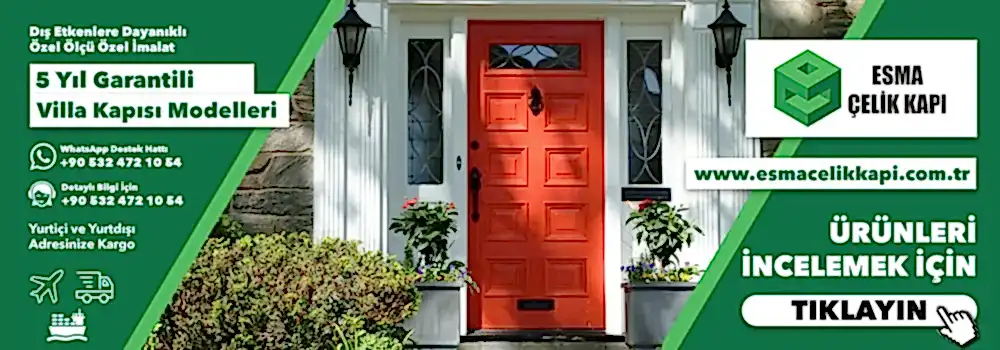 villa kapısı modelleri